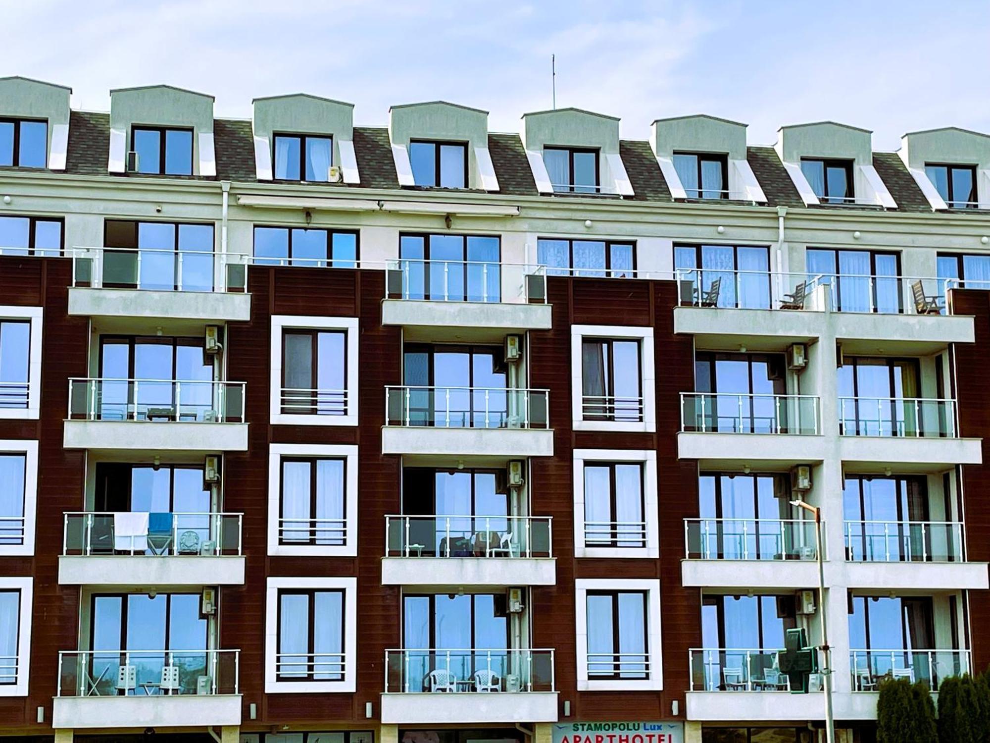 Apart-Hotel Panorama Sea Lux Приморско Екстериор снимка